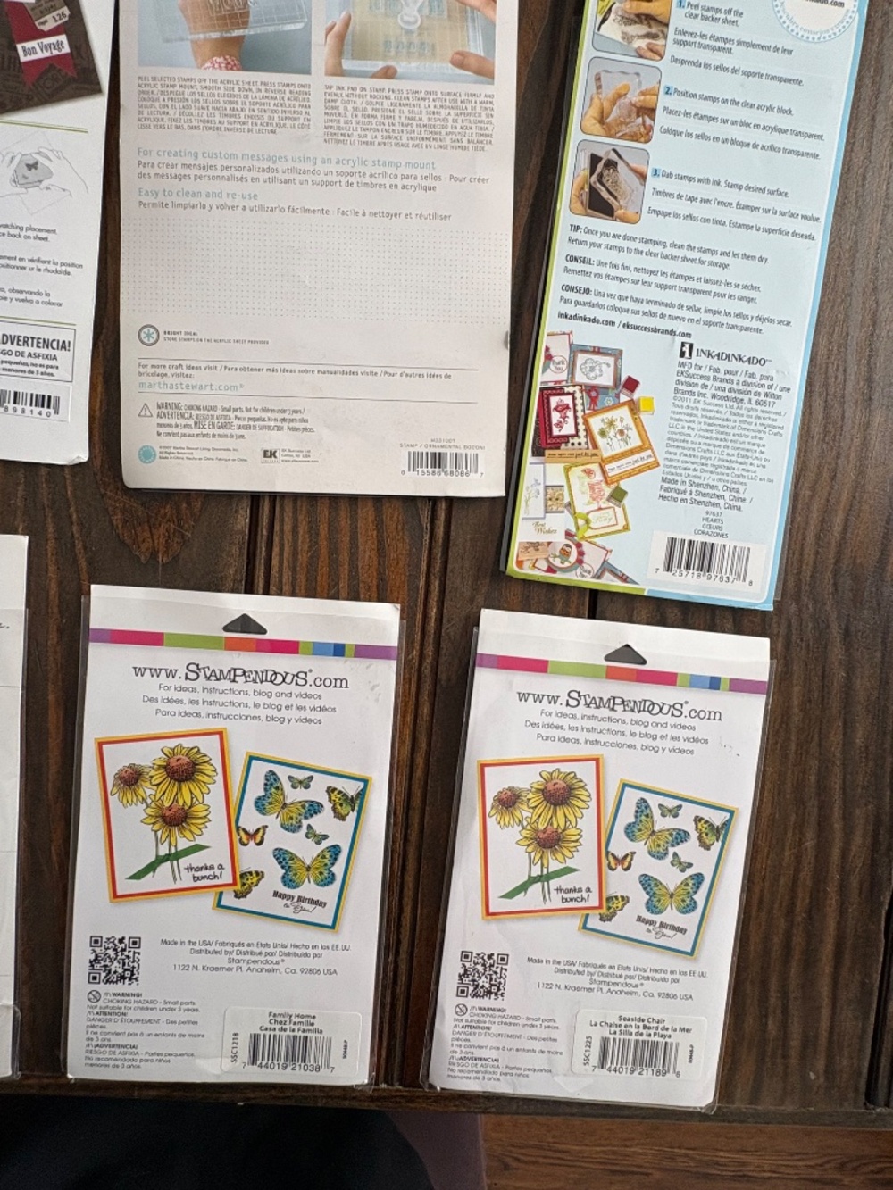 Lot of Clear stamps - 16 Sets - Hero Arts - Stampendous - Martha Stewart & More - Picture 8 of 10